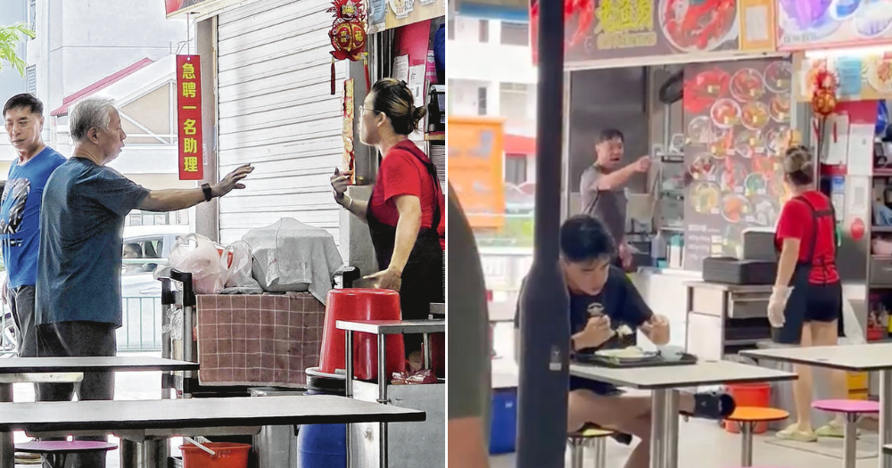 Chicken rice hawker claims ex-actor Huang Yiliang called her a 'prostitute' & demands apology, ex-actor denies claim: Shin Min Daily News