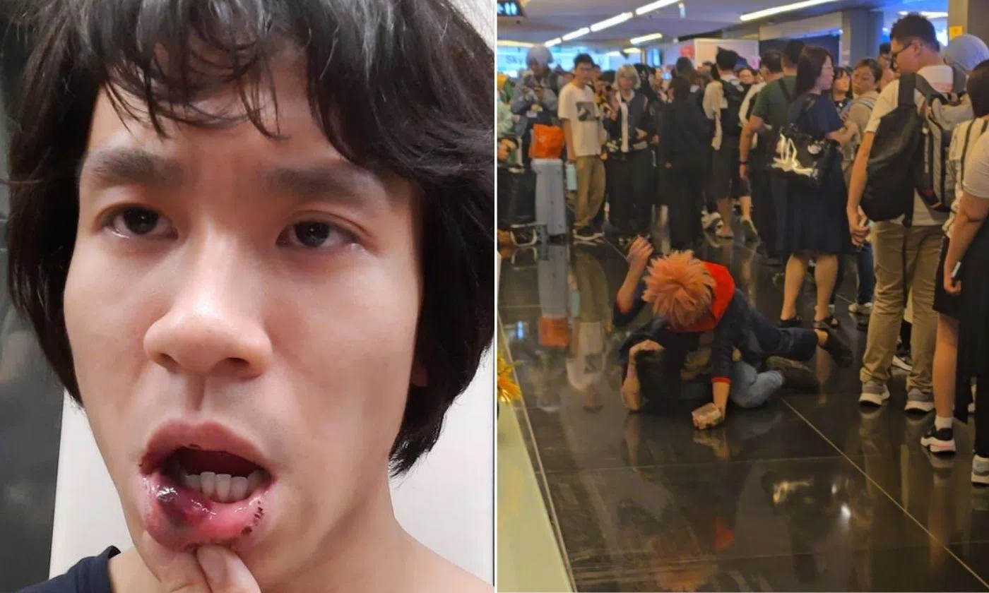 Amos Yee assaulted by cosplayer at Suntec Convention Centre, teen arrested for causing public nuisance