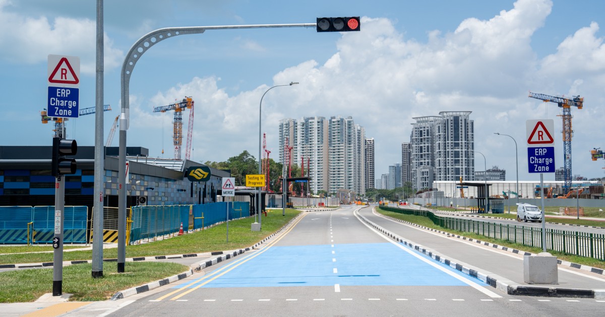 LTA to trial ERP 2.0 road signs and markings at 5 new locations across Singapore