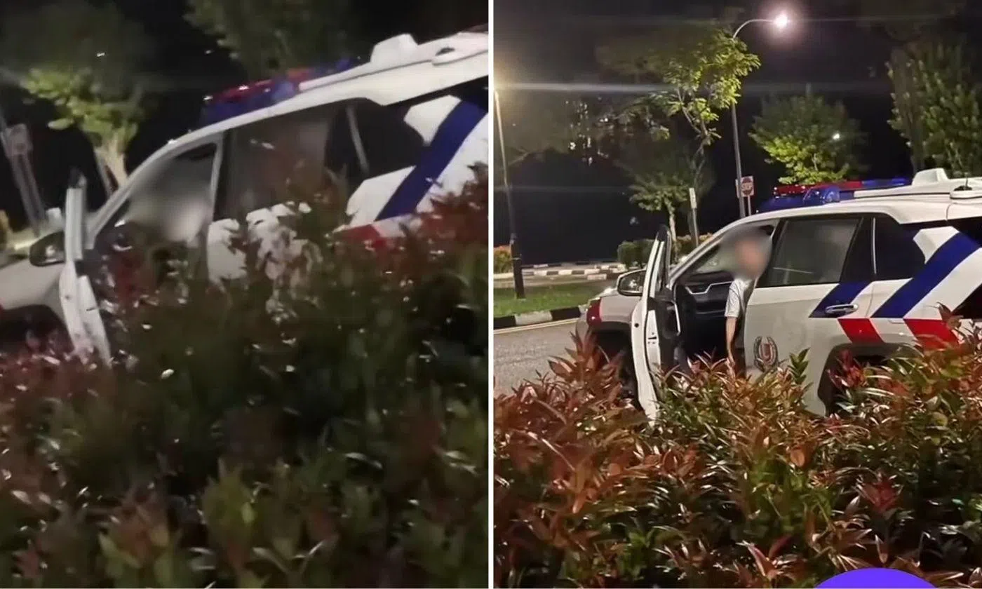 Woman, 23, enters unmanned police car to pose for photos, investigated for trespass