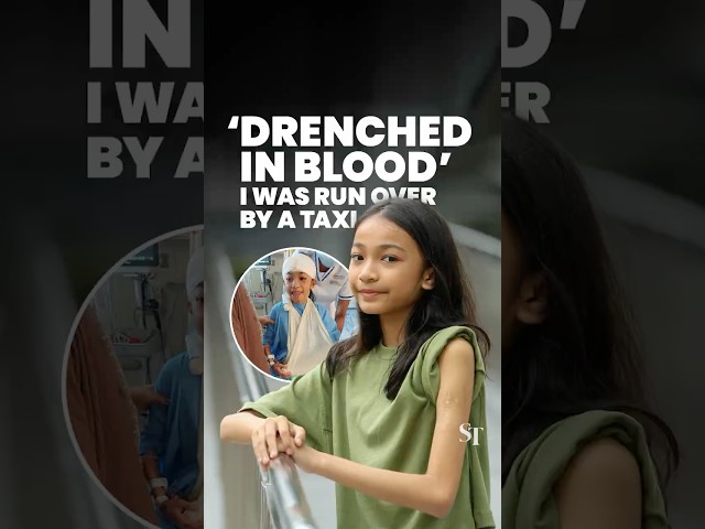 My family saw me 'drenched in blood': Girl who was run over by a taxi when she was 9