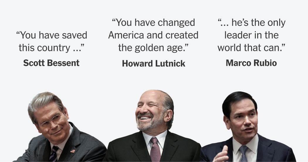 Trump Is the Only Person Who Can Save America, According to His Cabinet