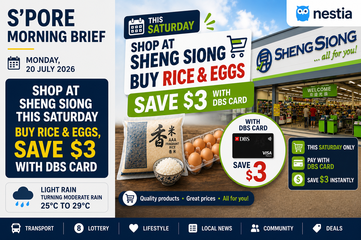 SG Morning Brief｜Mon, July 20