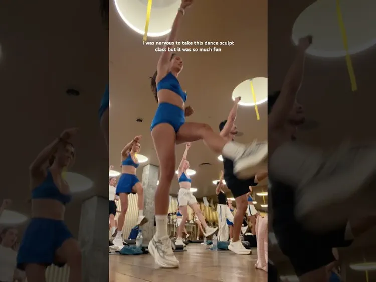 trying DANCE SCUPLT for the first time